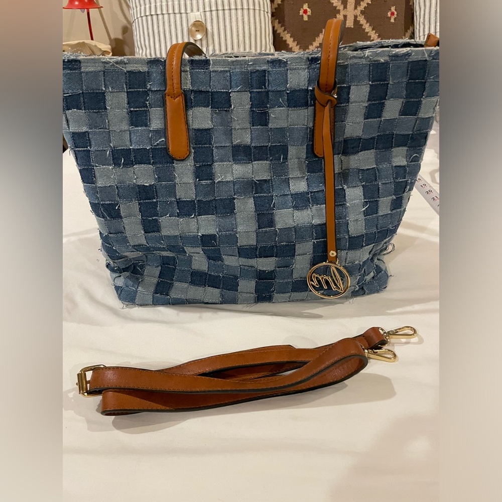Le Miel Denim Handbag